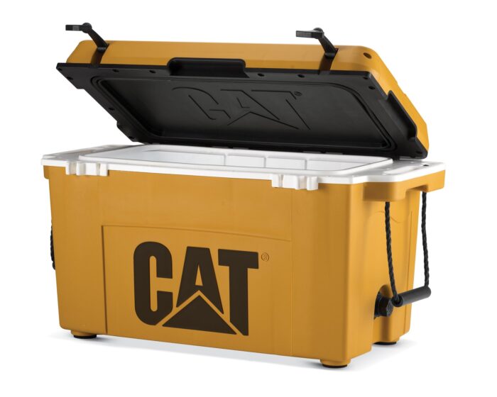 55 Quart Cat Cooler Cat Yellow